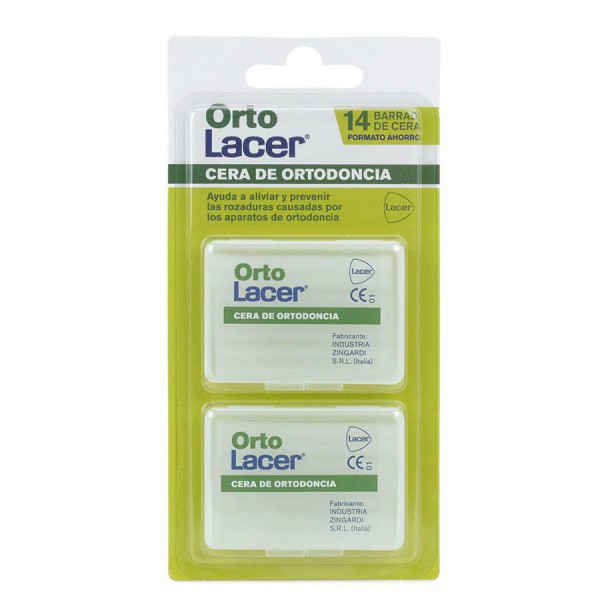 ortolacer cera de ortodoncia 14 barras