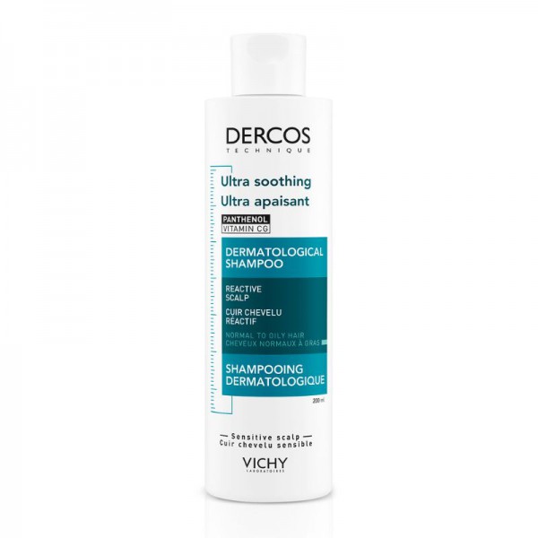 dercos champu ultracalmante cabello graso 200ml h5farmacia