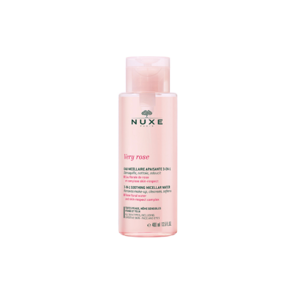 nuxe agua micelar calmante 3 en 1 400ml en h5farmacia