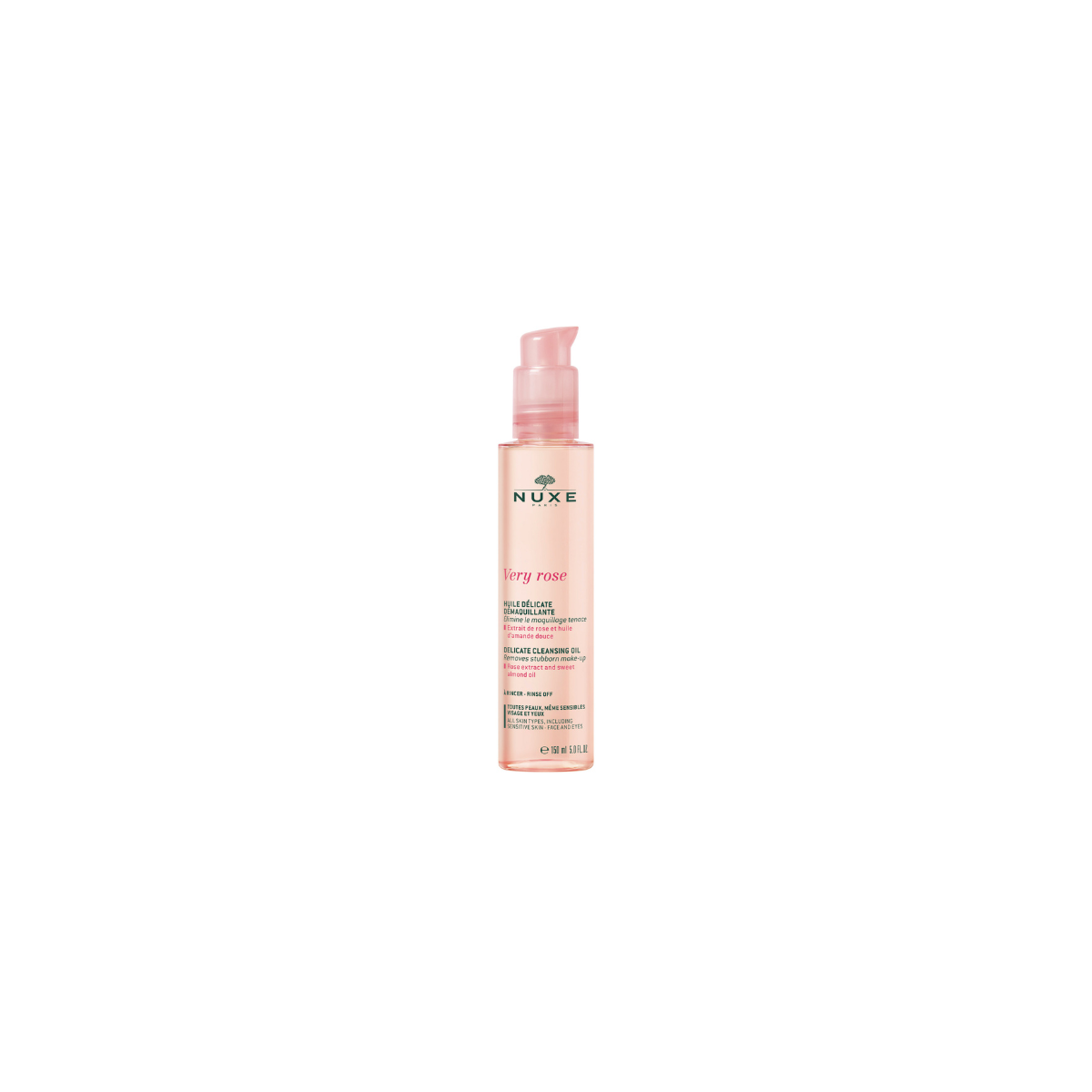 Nuxe aceite delicado desmaquillante 150ml en H5farmacia