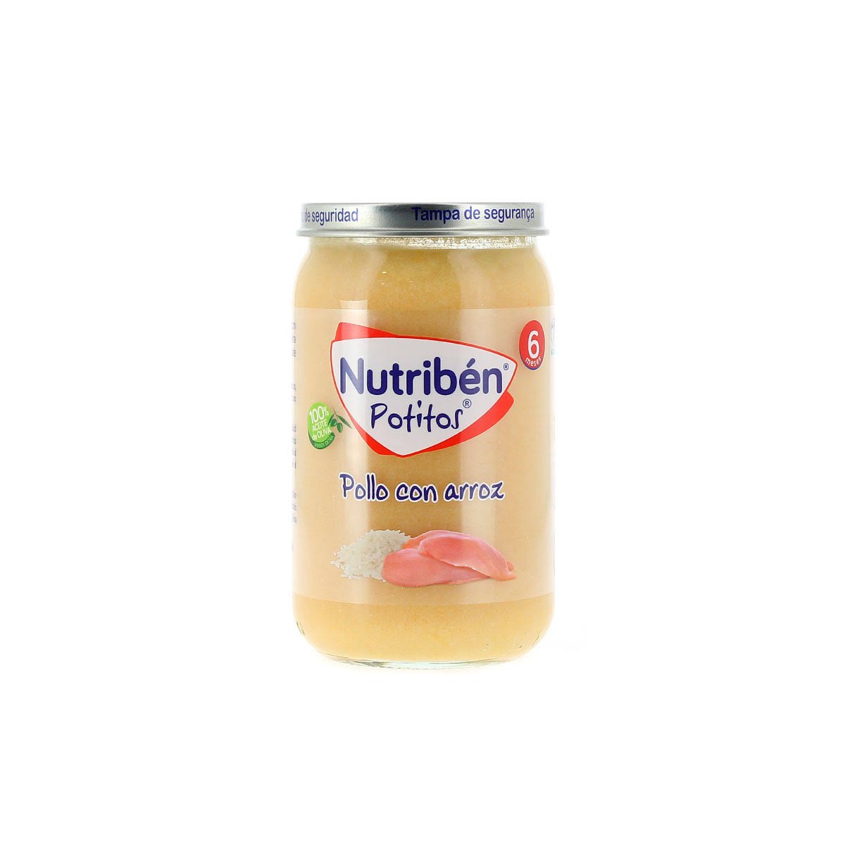 nutriben pollo con arroz potito 235 g