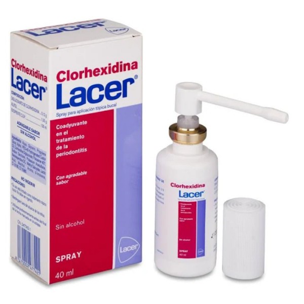 lacer spray clorhexidina 40 ml