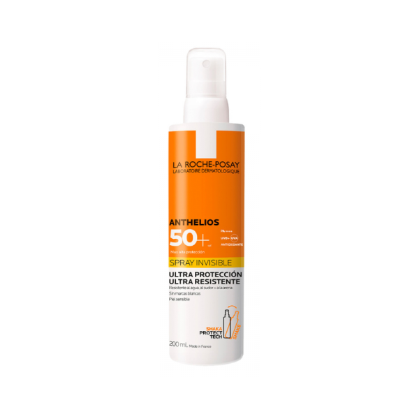 Anthelios Spray Invisible SPF50 200ml la roche posay en h5farmacia