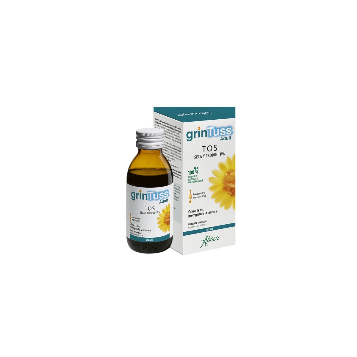 Grintuss Jarabe Adulto 180g aboca en h5farmacia