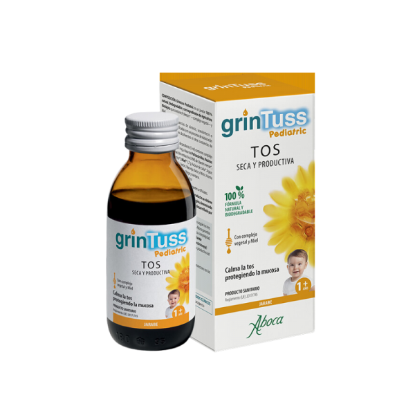 grintuss jarabe pediatrico 180g aboca en h5farmacia