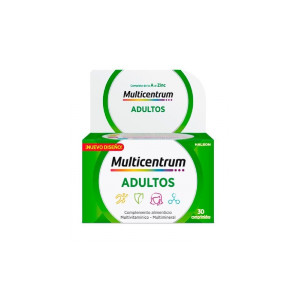 Multicentrum Adultos 30 Comprimidos en h5farmacia