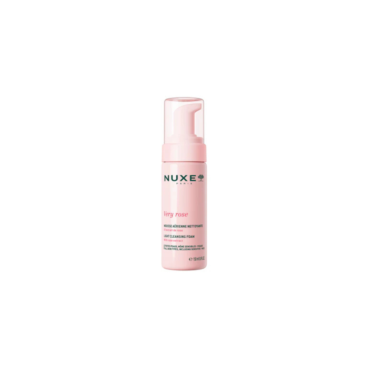 Espuma Ligera Limpiadora 150ml nuxe en h5farmacia