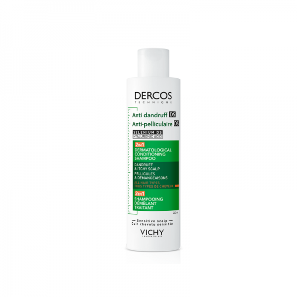Dercos Champú Anticaspa 2 en 1 - 200ml en h5farmacia