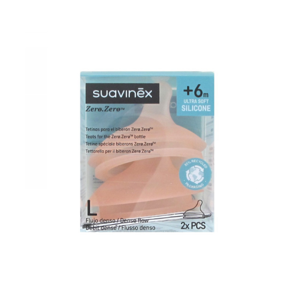 Tetina ZeroZero Flujo Denso L 2uni suavinex en h5farmacia