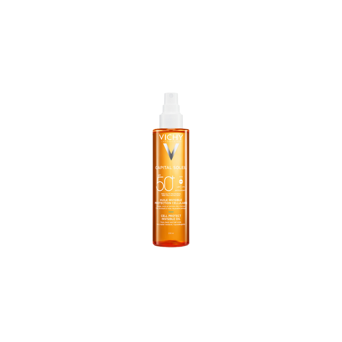 Capital Soleil Aceite Invisible Cell Protect SPF50+ vichy en h5farmacia