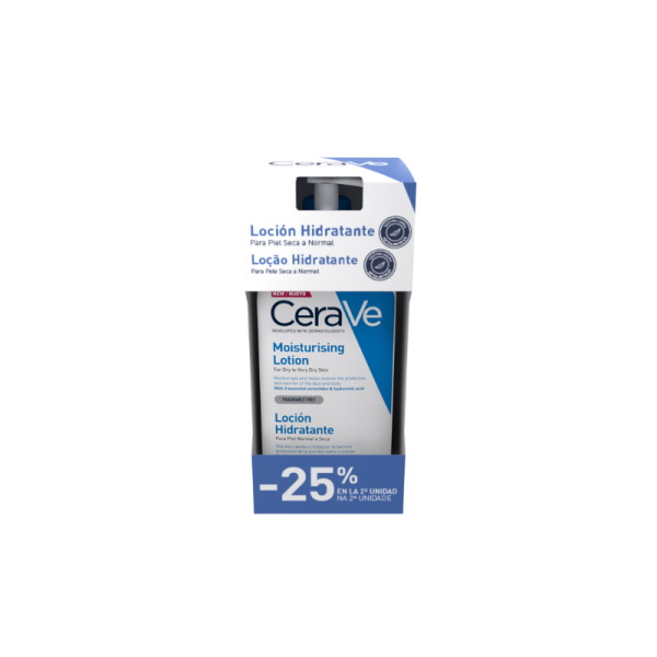 Loción Hidratante Piel Seca a Muy Seca 25% 2ªU Cerave en H5farmacia