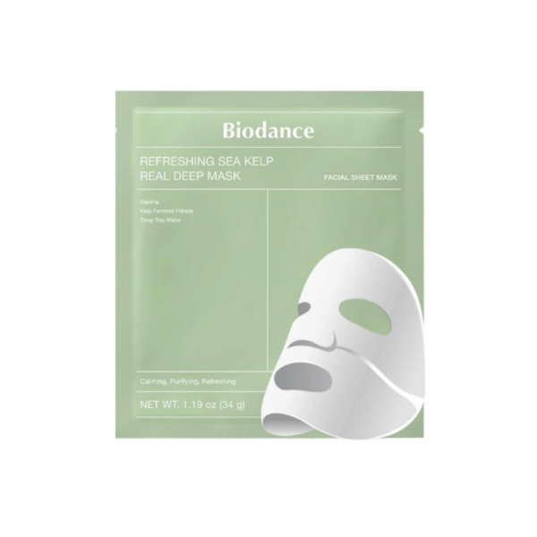 Refreshing Sea Kelp Mascarilla 1u de Biodance en H5farmacia