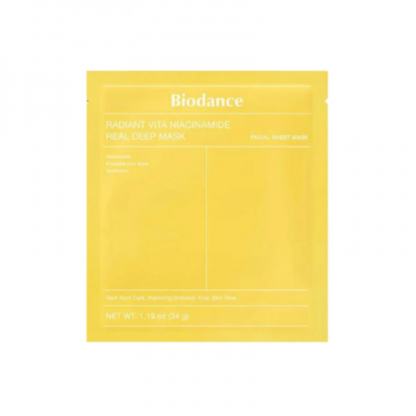 Radiant Vita Niacinamide Mascarilla 1u de Biodance en H5farmacia