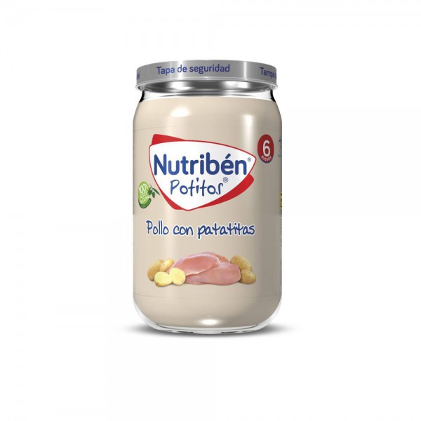 nutriben potito pollo con patatitas 235g