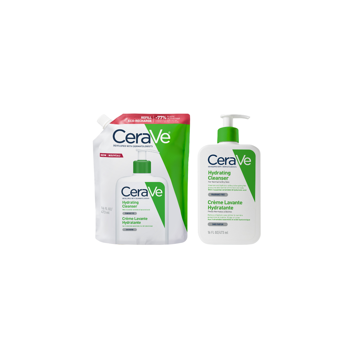Recarga Cerave Limpiadora Hidratante 473ml en H5farmacia