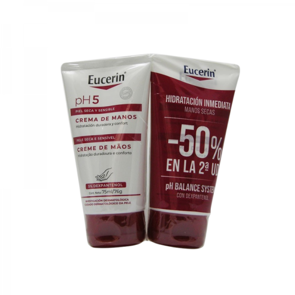 Pack Crema Manos PH5 2ªUNI 50%DTO en h5farmacia