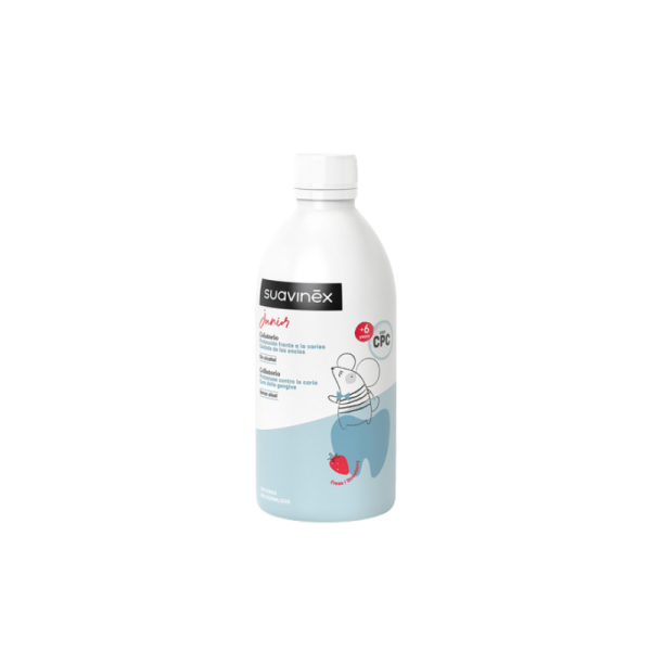 Enjuague bucal infantil sabor fresa 500 ml Suavinex en h5farmacia