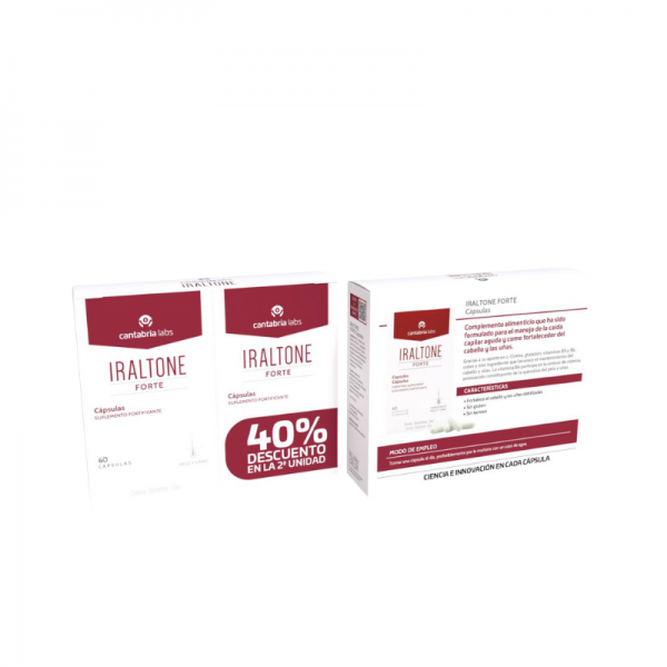 Pack Iraltone Forte 40%DTO 2ªUNI en h5farmacia