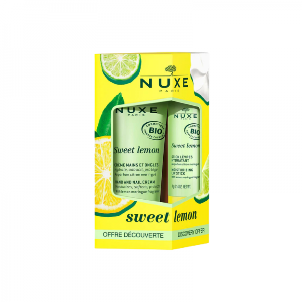 Pack Manos y Uñas Sweet Lemon Nuxe en h5farmacia