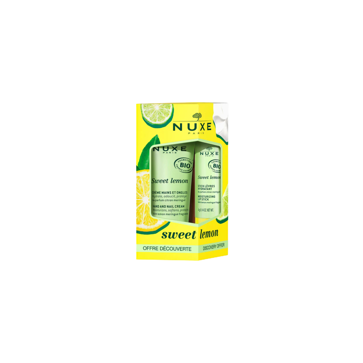 Pack Manos y Uñas Sweet Lemon Nuxe en h5farmacia