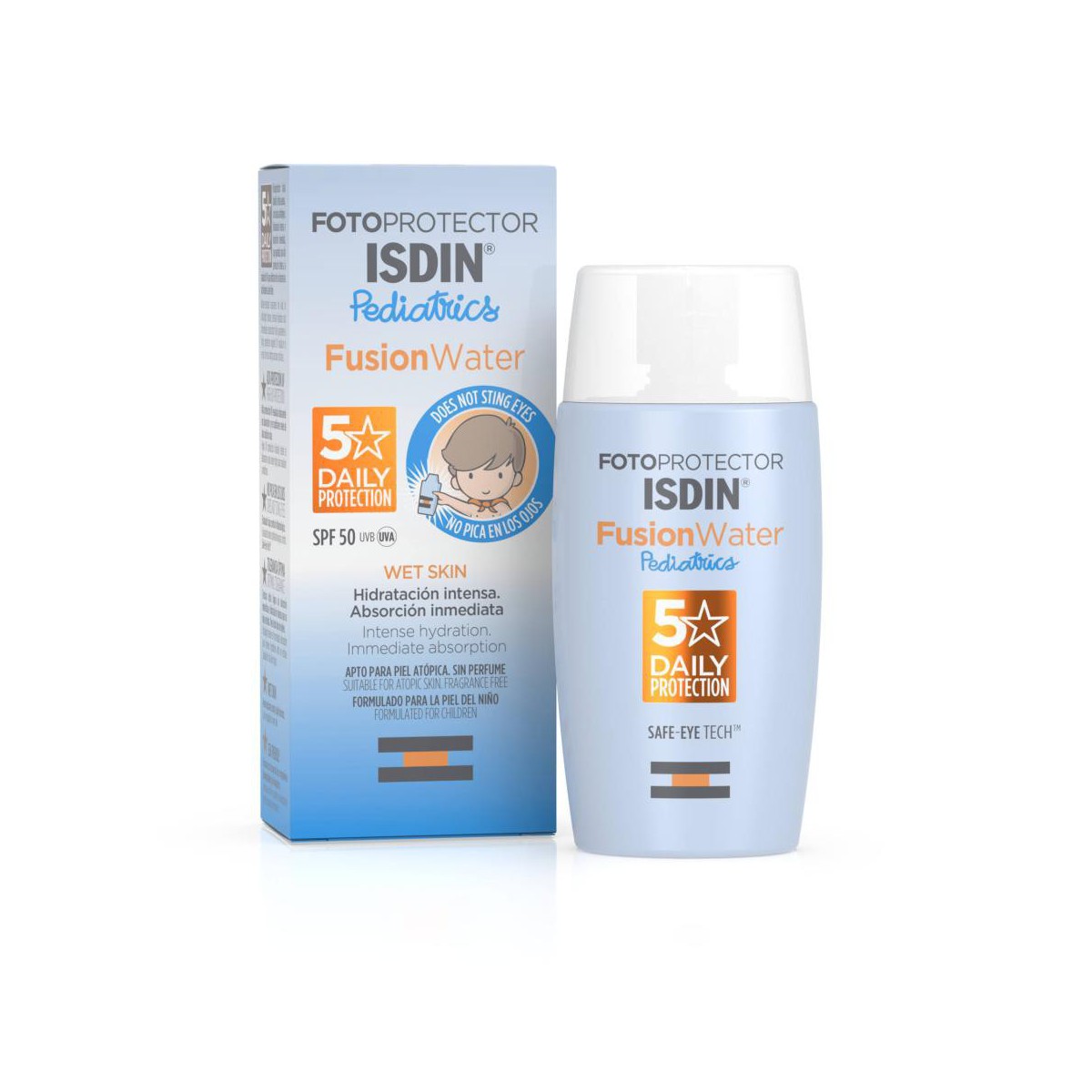 Fusion Water Pediatrics 50+ 50 ml en h5farmacia isdin