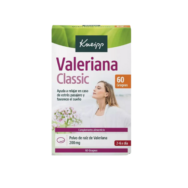 Kneipp Valeriana Classic 60 Grageas en h5farmacia