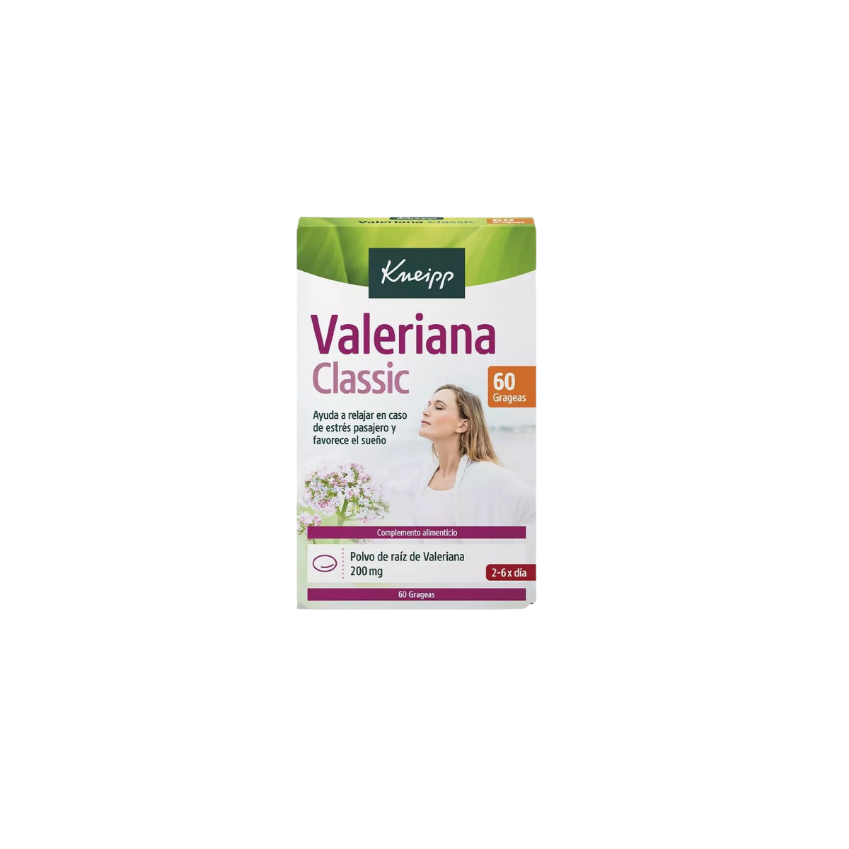 Kneipp Valeriana Classic 60 Grageas en h5farmacia