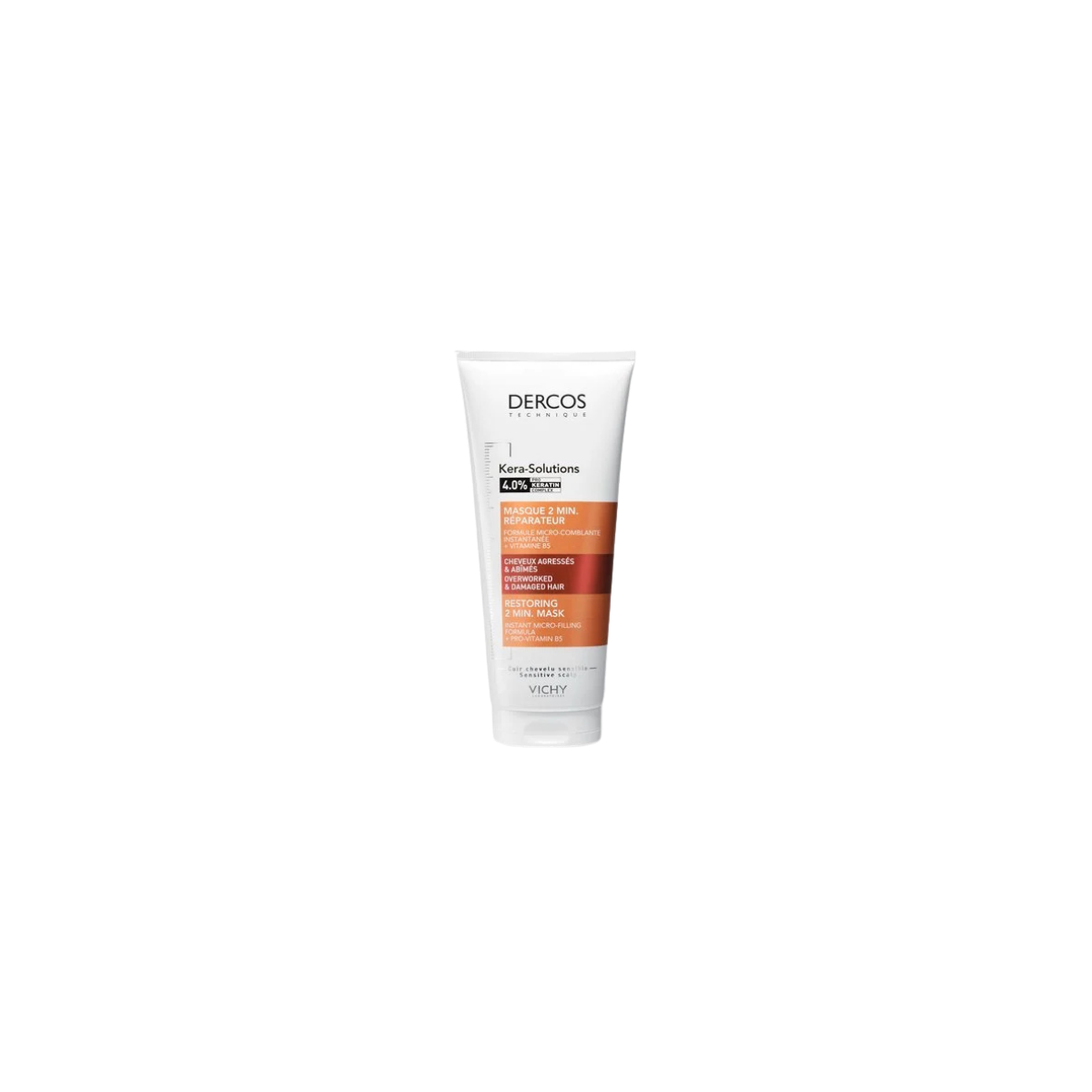 Kera-Solutions Mascarilla Reparadora 2 min 200ml Dercos en h5farmacia