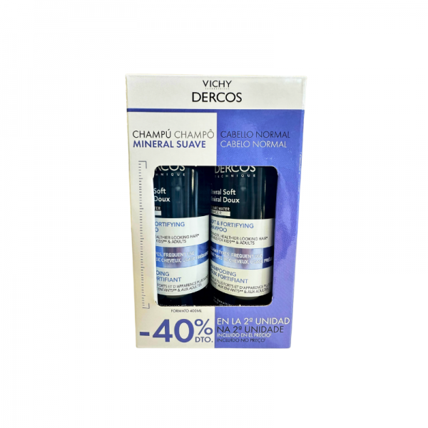 Champú Mineral Suave 40%dto 2ªUni Dercos en h5farmacia