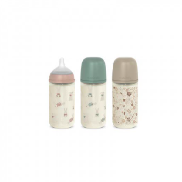 Biberón Vidrio 240ml Wonder Suavinex en h5farmacia