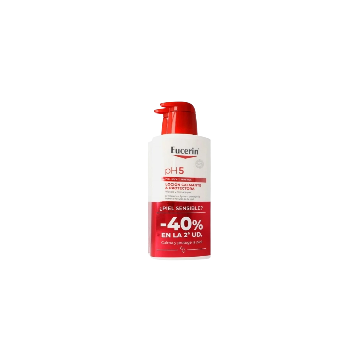 pH5 Loción Calmante y Protectora 2ªuni 40% Eucerin en h5farmacia