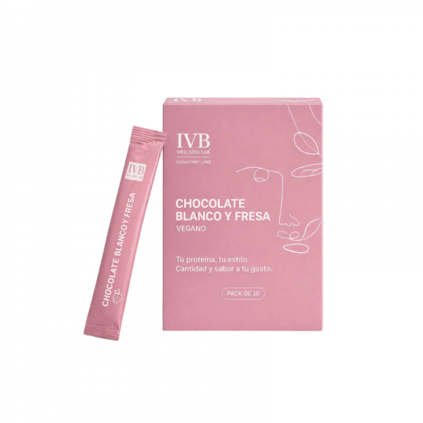 Stick Sabor Chocolate Blanco y Fresa 10UN Go&Start IVB en h5farmacia