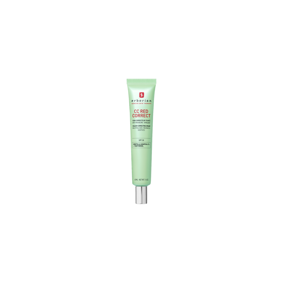 CC Red Correct Tratamiento anti-rojeces 40ml Erborian en h5farmacia