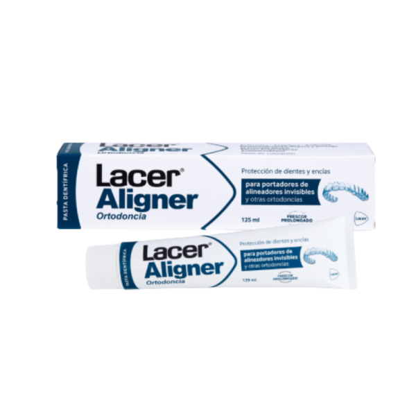 Pasta Dental Aligner Ortodoncia 125 ml Lacer en H5farmacia.