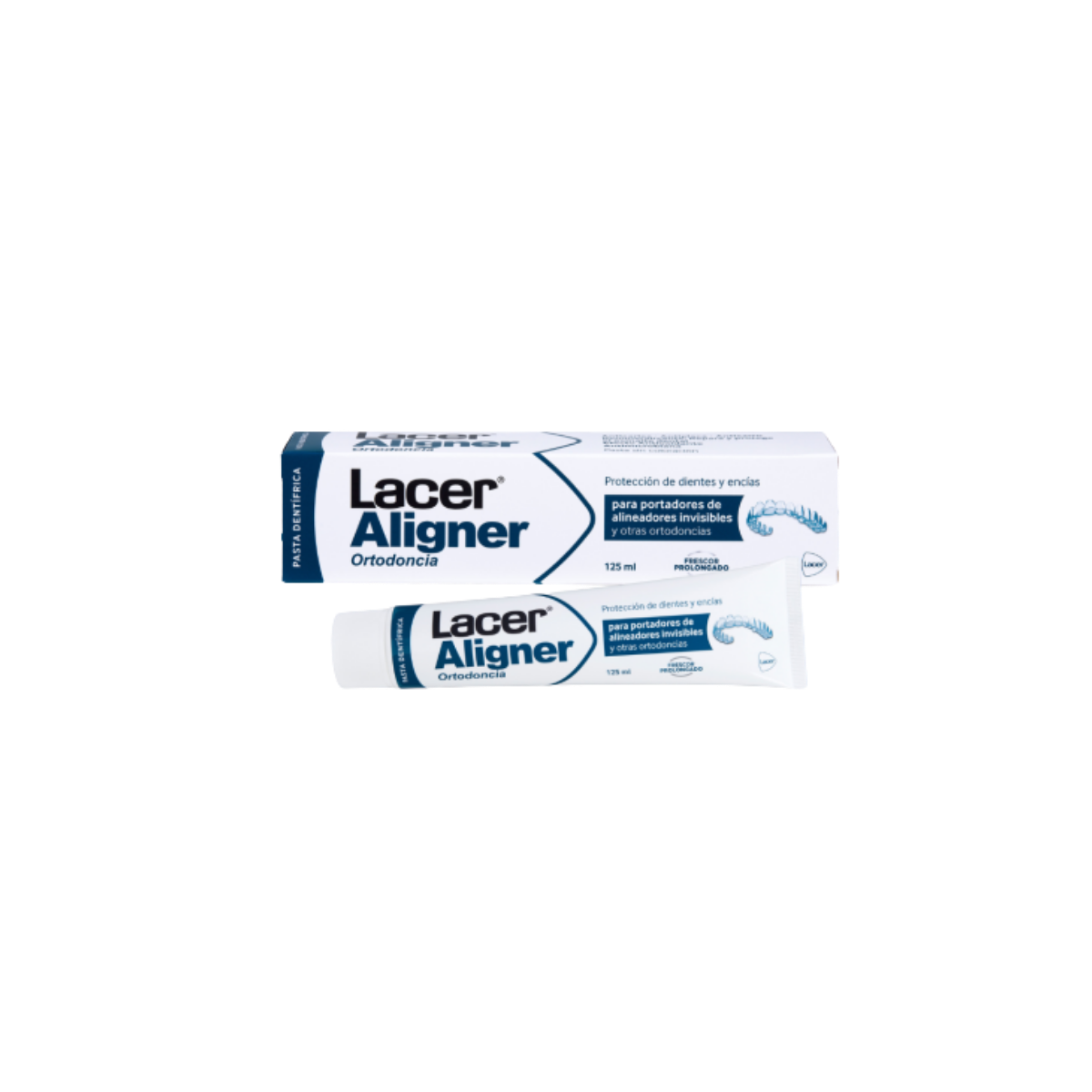 Pasta Dental Aligner Ortodoncia 125 ml Lacer en H5farmacia.