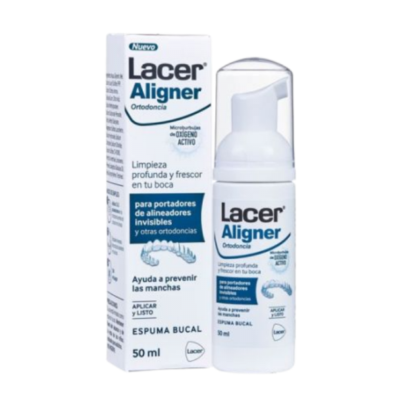 Aligner Ortodoncia Espuma Bucal Lacer 50ml en H5farmacia.