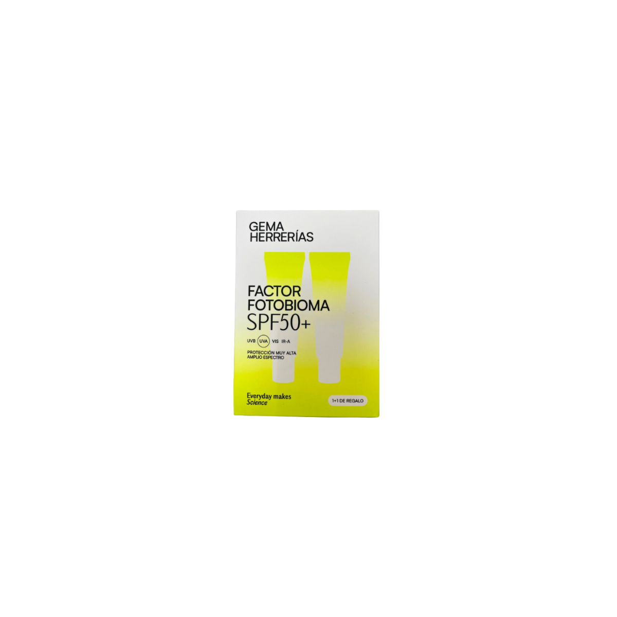 Factor Invisible SPF50 45ml Gema Herrerias en h5farmacia