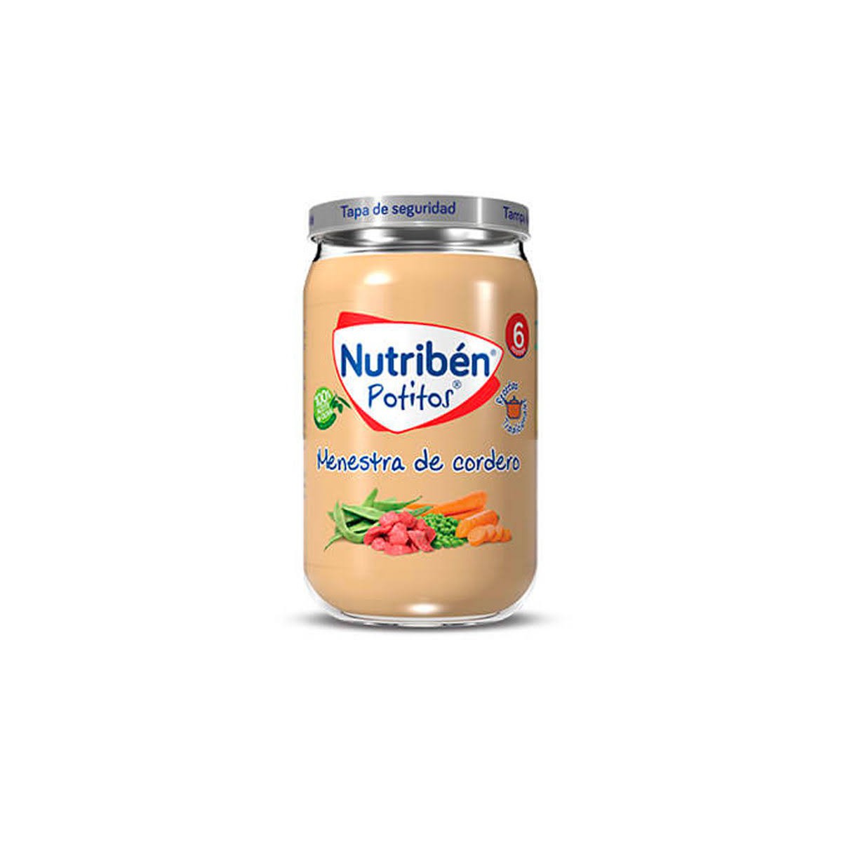 nutriben potito menestra de cordero 235 g