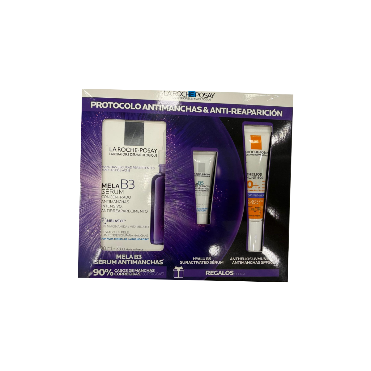 Pack antimanchas mela B3 serum 30ml La Roche Posay en H5farmacia.