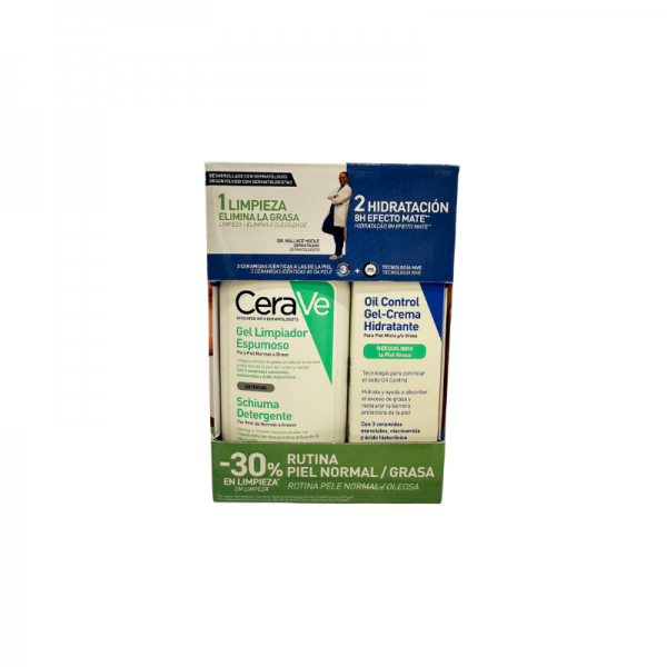 Pack Rutina Piel Normal/Grasa Cerave en h5farmacia