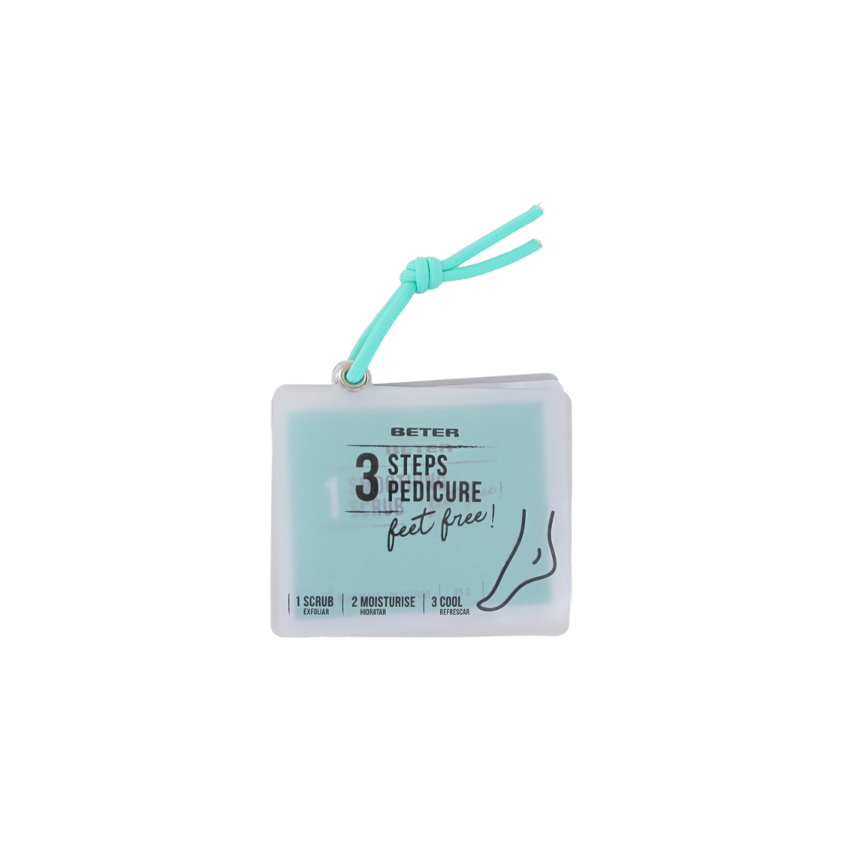 3 Steps Pedicure Feet Free 1scrub 2 Moisturise 3 Cool Beter en H5farmacia.