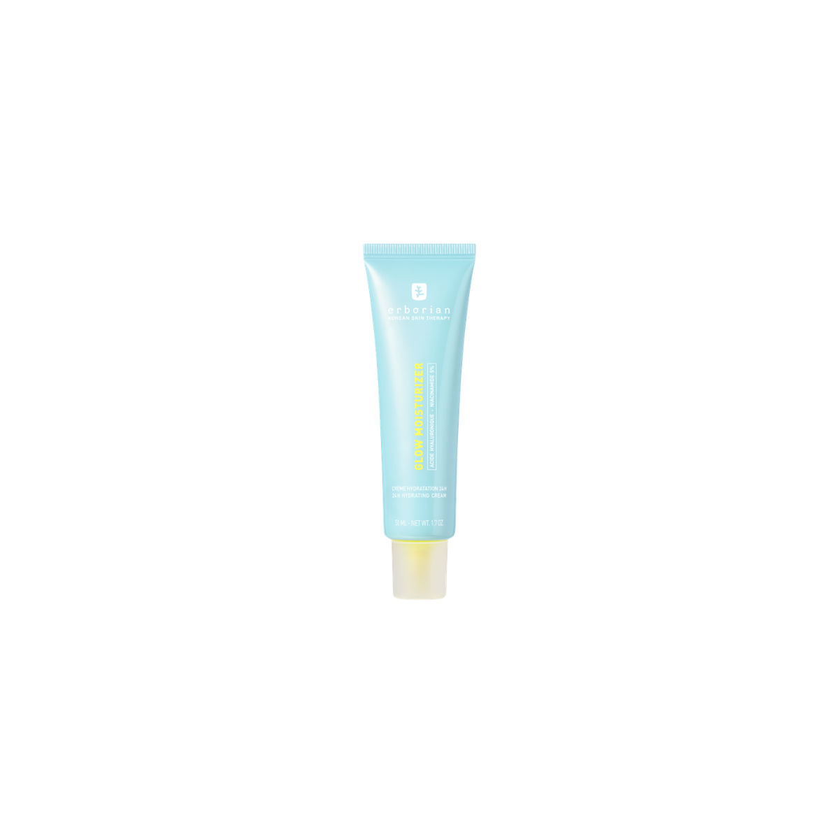 Glow Moisturizer Creme HYydratation 24h 50ml Erborian en H5farmacia.