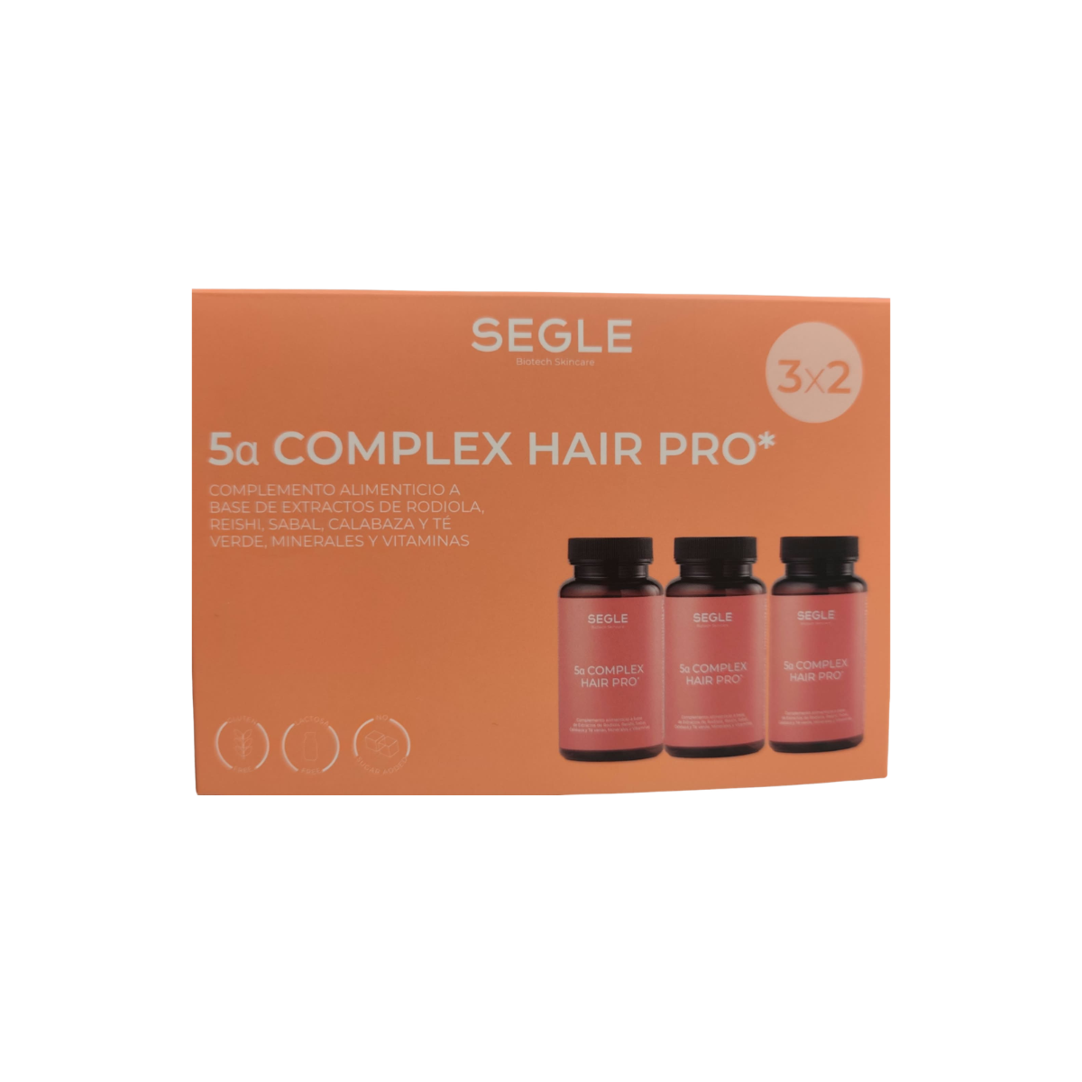 5 Alfa Complex Hair Pro Pack 3 Meses Segle en H5farmacia.