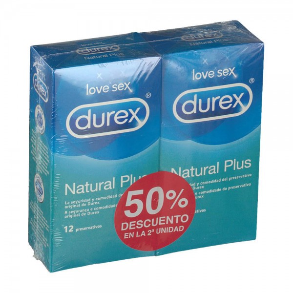 durex natural plus duplo