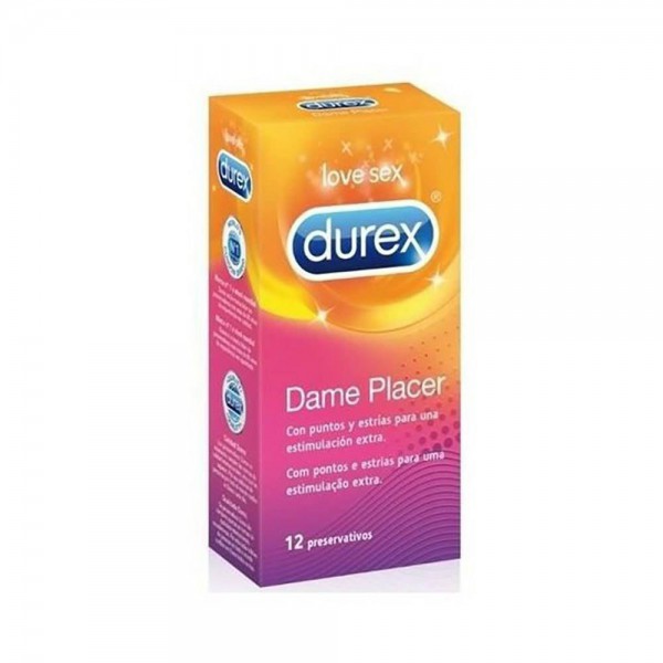 durex dame placer 12 preservativos