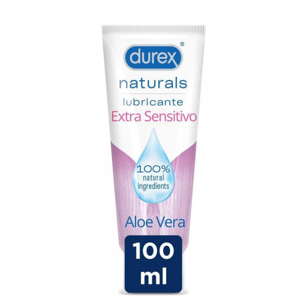 durex lubricante naturals extra sensitivo 100 mililitros