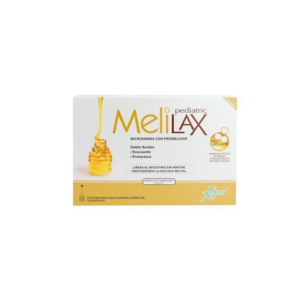 Melilax Pediátrico 6 Microenemas 5g aboca en h5farmacia