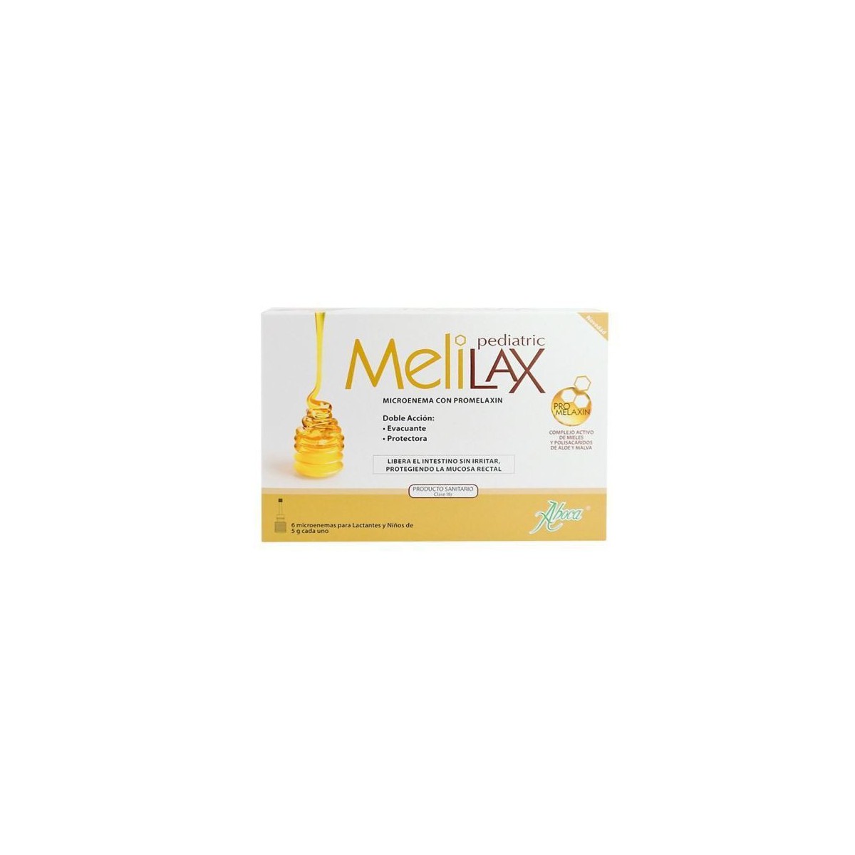 Melilax Pediátrico 6 Microenemas 5g aboca en h5farmacia
