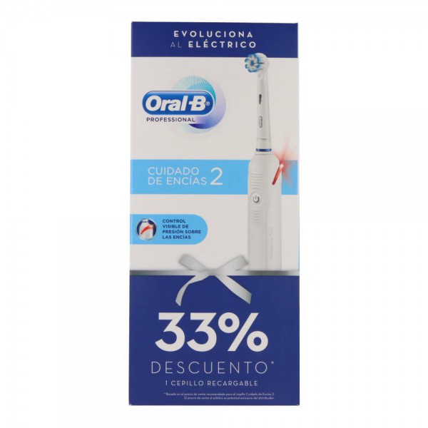 cepillo electrico oral b professional 2 cuidado encias