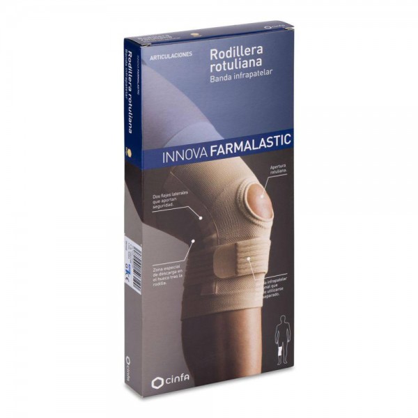 innova rodillera rotular talla grande